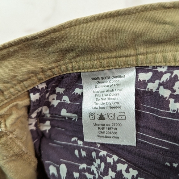 Ibex Tan Men's Shorts - Picture 9 of 9